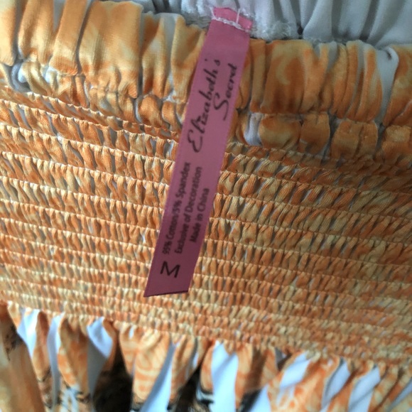 Cute yellow and black pattern dress - Picture 2 of 2